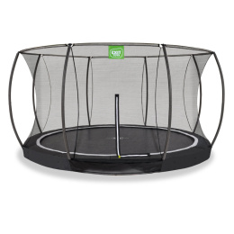 Trampolina wkopana Black Edition ø427cm Exit