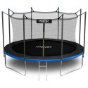 Trampolina ogrodowa 13ft/404cm z siatką wewnętrzną i drabinką Neo-Sport