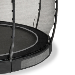 Trampolina naziemna Allure Premium ø305cm czarna Exit