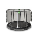 Trampolina naziemna Allure Premium ø305cm czarna Exit