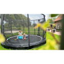 Trampolina naziemna Allure Premium ø305cm czarna Exit