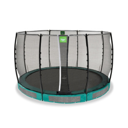 Trampolina naziemna Allure Classic ø366cm zielona Exit