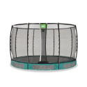 Trampolina naziemna Allure Classic ø427cm zielona Exit