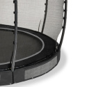 Trampolina naziemna Allure Premium ø427cm czarna Exit