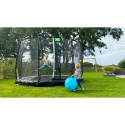 Trampolina naziemna Allure Premium ø366cm czarna Exit