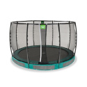 Trampolina naziemna Allure Premium ø366cm zielona Exit