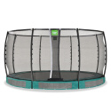 Trampolina naziemna Allure Premium ø427cm zielona Exit