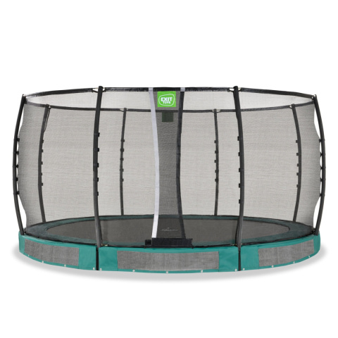 Trampolina naziemna Allure Premium ø427cm zielona Exit