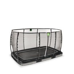 Trampolina naziemna Allure Premium 214x366cm czarna Exit