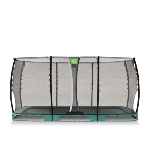 Trampolina naziemna Allure Classic 244x427cm zielona Exit